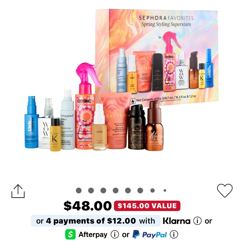 Sephora Favorites Spring Styling Superstars - Multi-Color Haircare Set